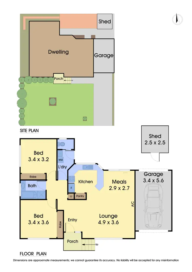 Floorplan of Homely house listing, 33 Martins Lane, Viewbank VIC 3084