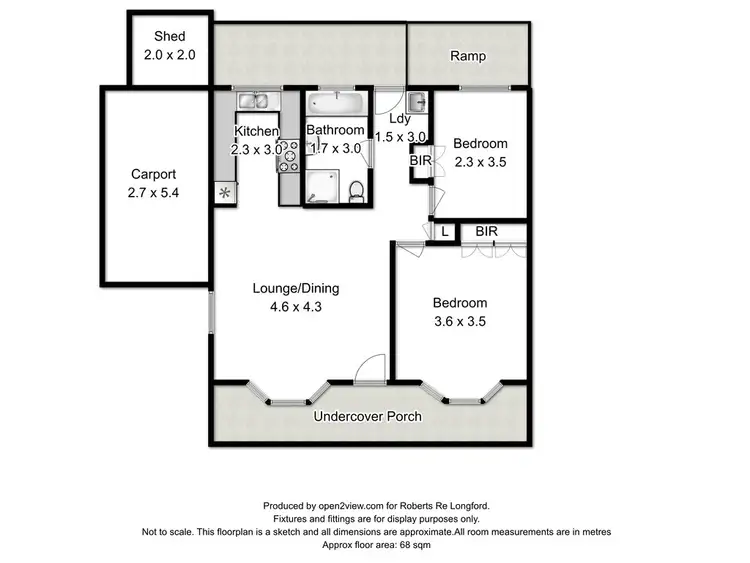 Floorplan of Homely unit listing, 3/16 Logan Road, Evandale TAS 7212