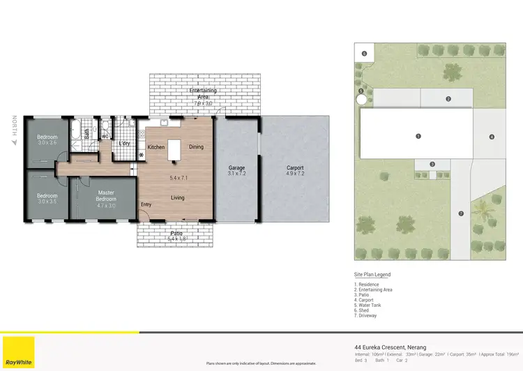 Floorplan of Homely house listing, 44 Eureka Crescent, Nerang QLD 4211