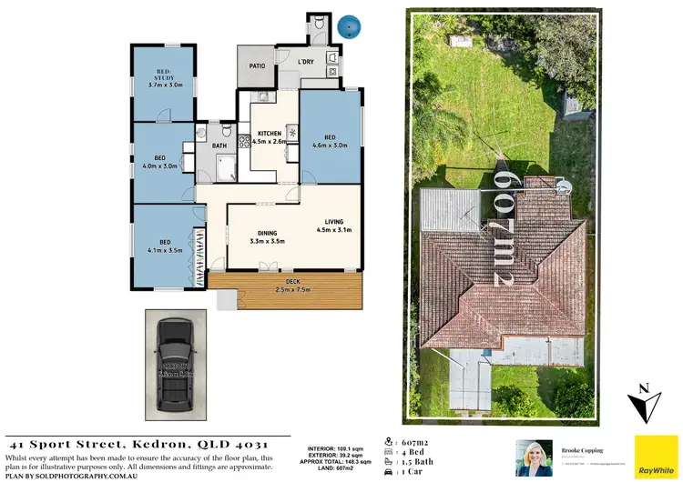 Floorplan of Homely house listing, 41 Sport Street, Kedron QLD 4031