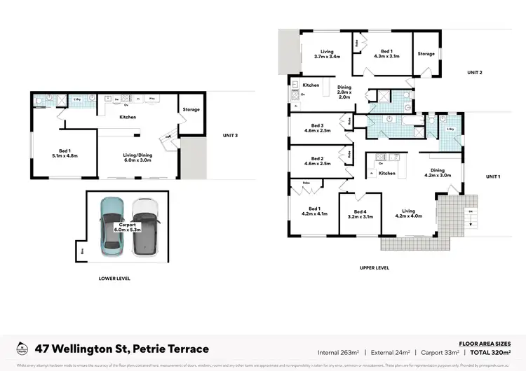 Floorplan of Homely house listing, 47 Wellington Street, Petrie Terrace QLD 4000