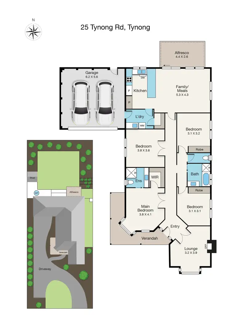 Floorplan of Homely house listing, 25 Tynong Road, Tynong VIC 3813