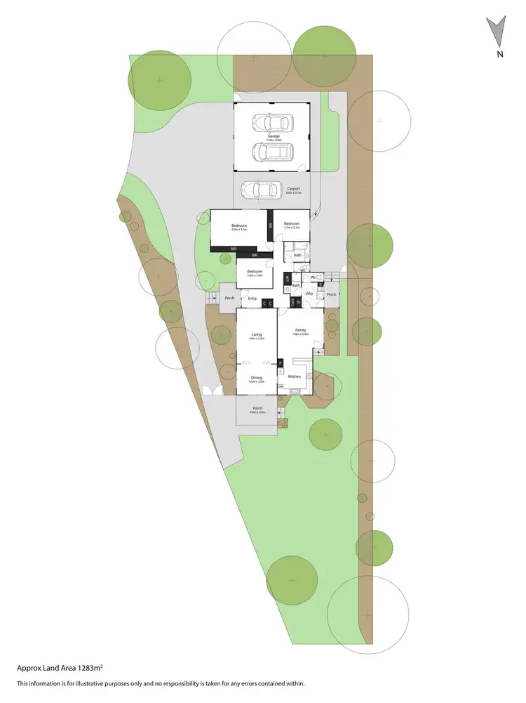 Floorplan of Homely house listing, 18 Bennett Street, Highton VIC 3216