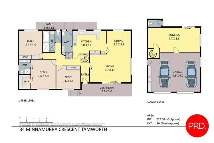 Floorplan of Homely house listing, 34 Minnamurra Crescent, Tamworth NSW 2340