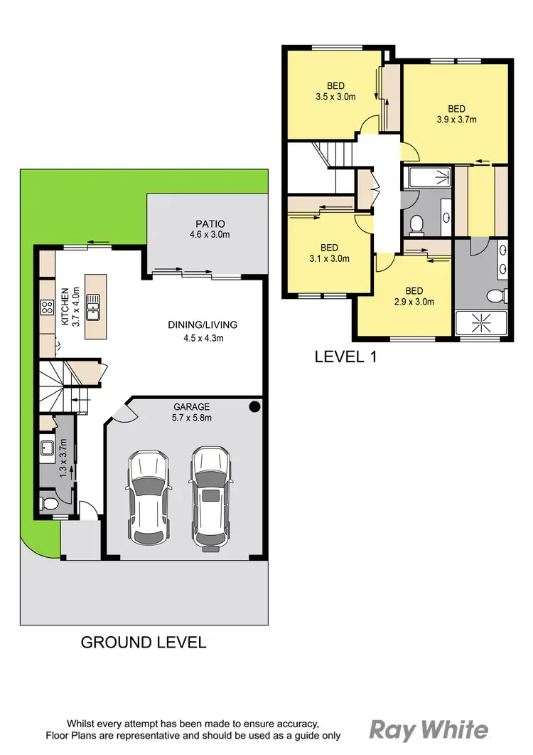 Floorplan of Homely townhouse listing, 30/153 Denham Street, Bracken Ridge QLD 4017