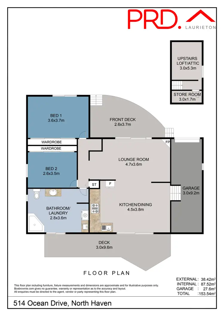 Floorplan of Homely house listing, 514 Ocean Drive, North Haven NSW 2443