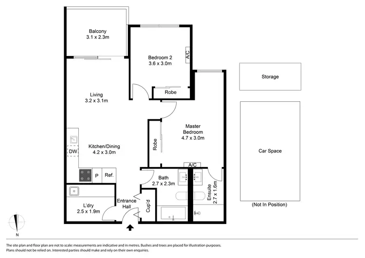 Floorplan of Homely apartment listing, 103/7 Kooyong Road, Armadale VIC 3143