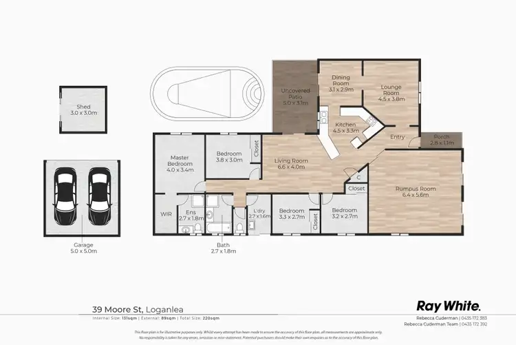 Floorplan of Homely house listing, 39 Moore Street, Loganlea QLD 4131