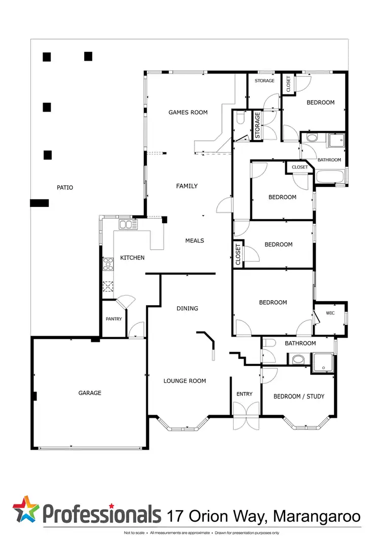 Floorplan of Homely house listing, 17 Orion Way, Marangaroo WA 6064