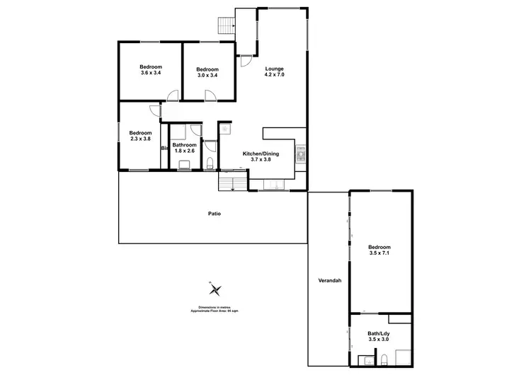 Floorplan of Homely house listing, 62 Tasman Highway, Bicheno TAS 7215