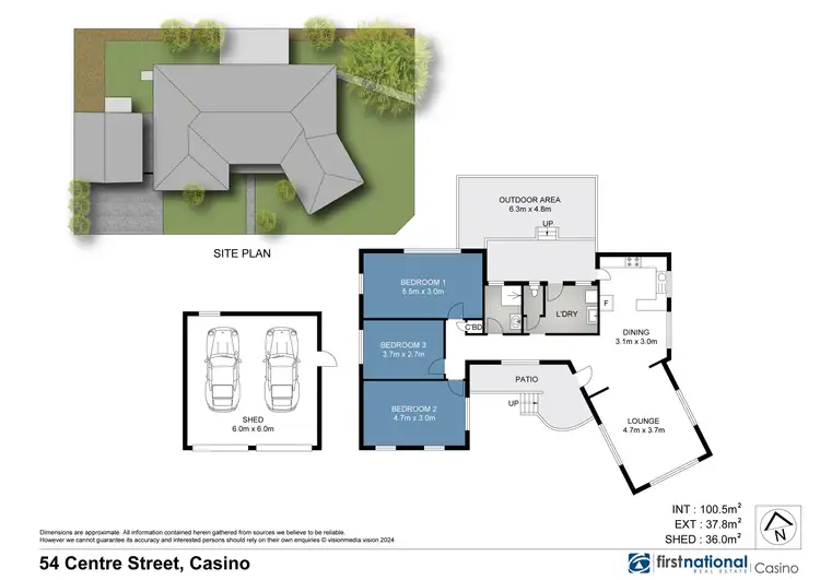 Floorplan of Homely house listing, 54 Centre Street, Casino NSW 2470