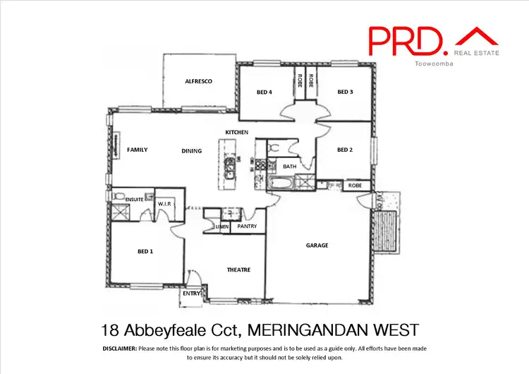 Floorplan of Homely house listing, 13 Abbeyfeale Circuit, Meringandan West QLD 4352