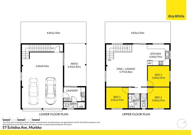 Floorplan of Homely house listing, 57 Echidna Avenue, Murbko SA 5320