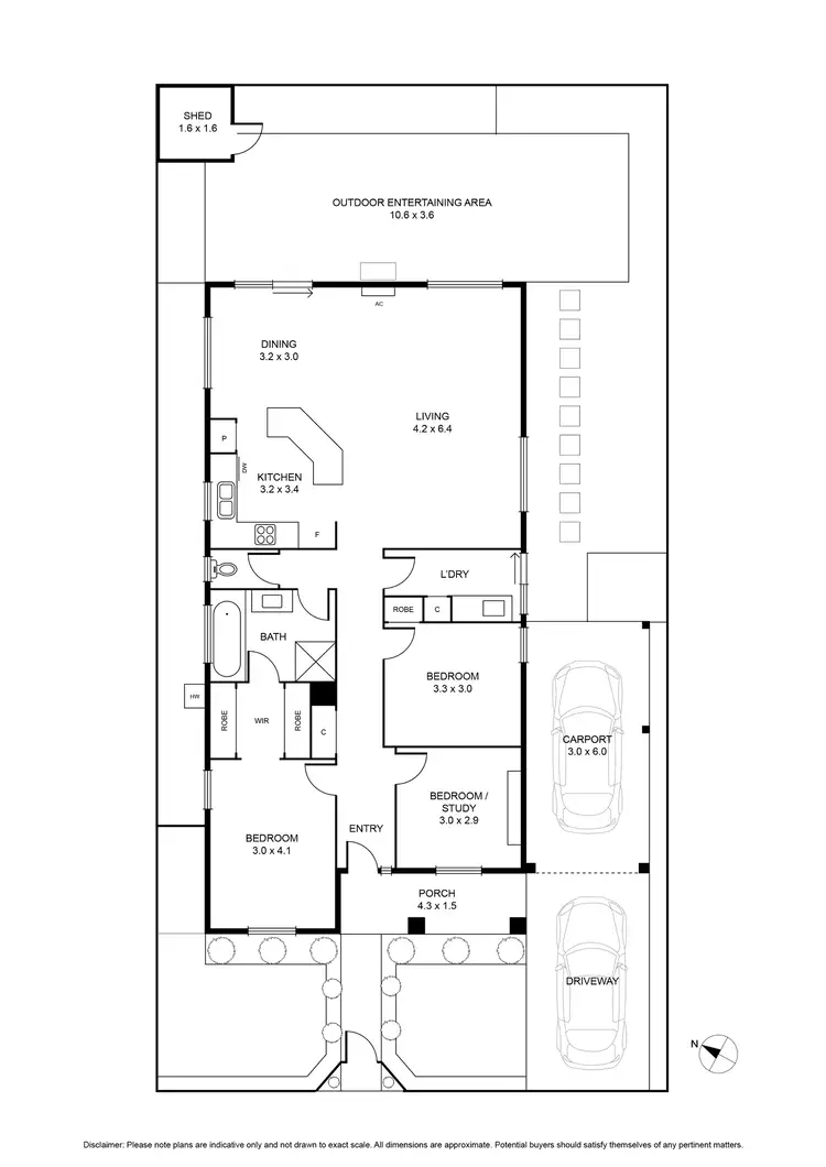 Floorplan of Homely house listing, 6 Lyme Park Circle, Caroline Springs VIC 3023