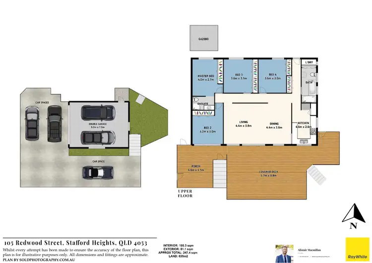 Floorplan of Homely house listing, 105 Redwood Street, Stafford Heights QLD 4053
