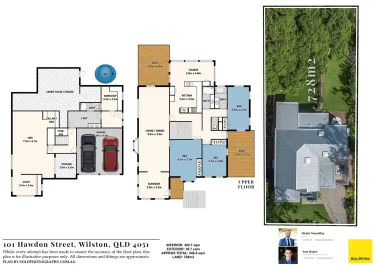 Floorplan of Homely house listing, 101 Hawdon Street, Wilston QLD 4051
