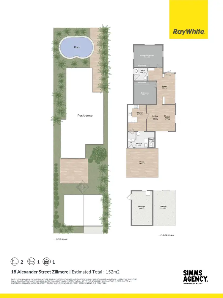 Floorplan of Homely house listing, 18 Alexander Street, Zillmere QLD 4034