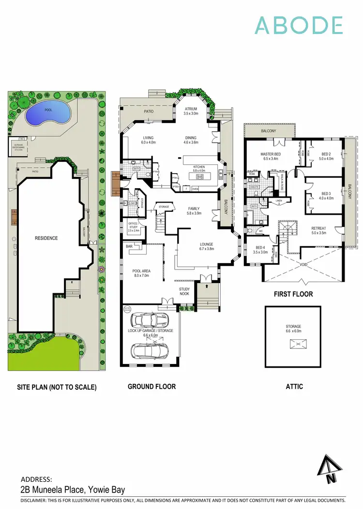 Floorplan of Homely house listing, 2b Muneela Place, Yowie Bay NSW 2228