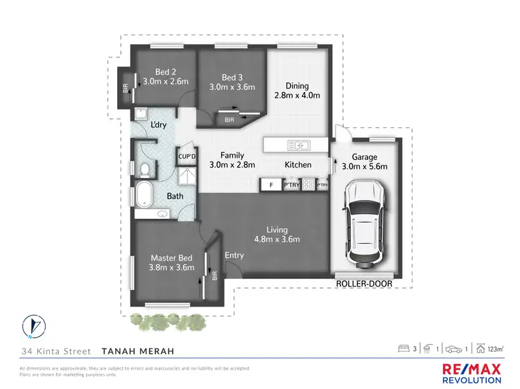 Floorplan of Homely house listing, 34 Kinta Street, Tanah Merah QLD 4128