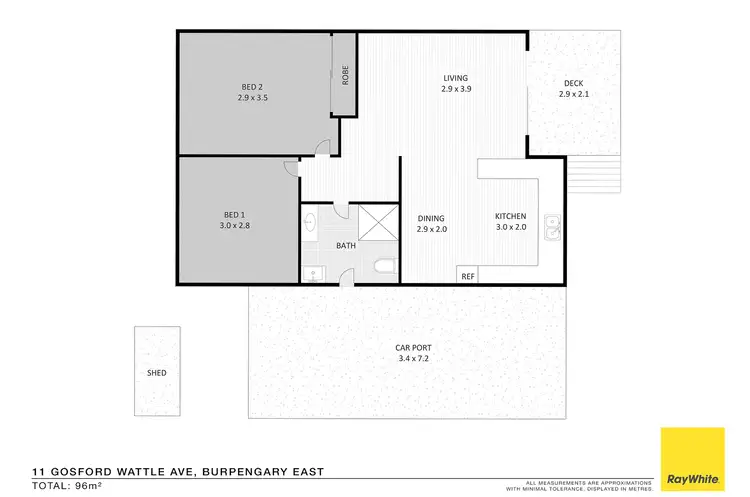 Floorplan of Homely retirement listing, 11 Gosford Wattle Avenue, Burpengary QLD 4505