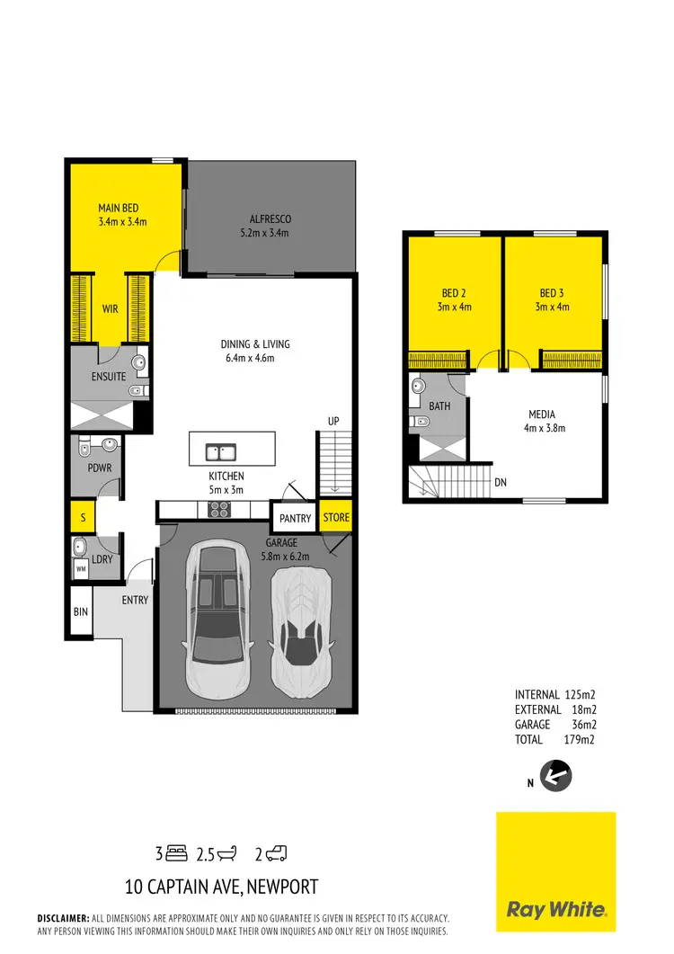 Floorplan of Homely house listing, 10 Captain Avenue, Newport QLD 4020