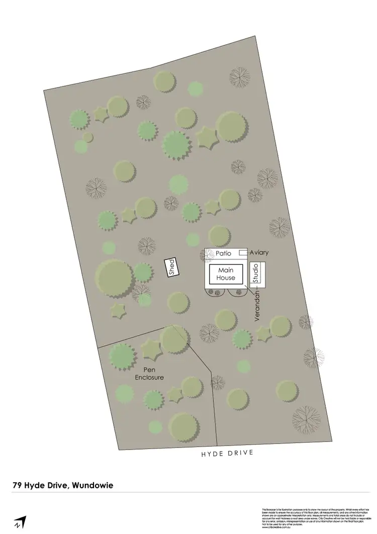 Floorplan of Homely house listing, 79 Hyde Drive, Wundowie WA 6560