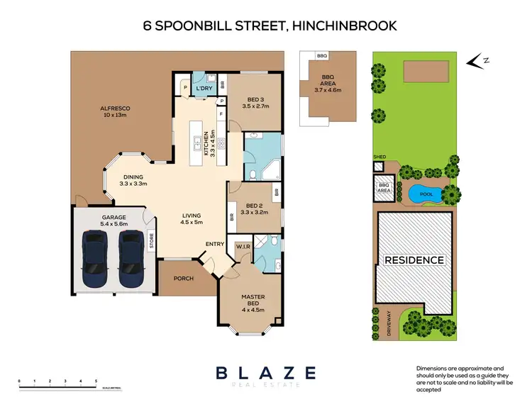 Floorplan of Homely house listing, 6 Spoonbill Street, Hinchinbrook NSW 2168