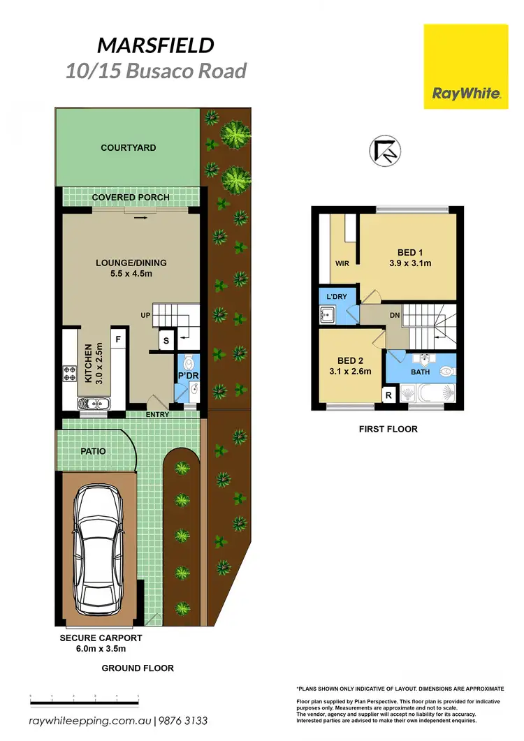 Floorplan of Homely townhouse listing, 10/15 Busaco Road, Marsfield NSW 2122