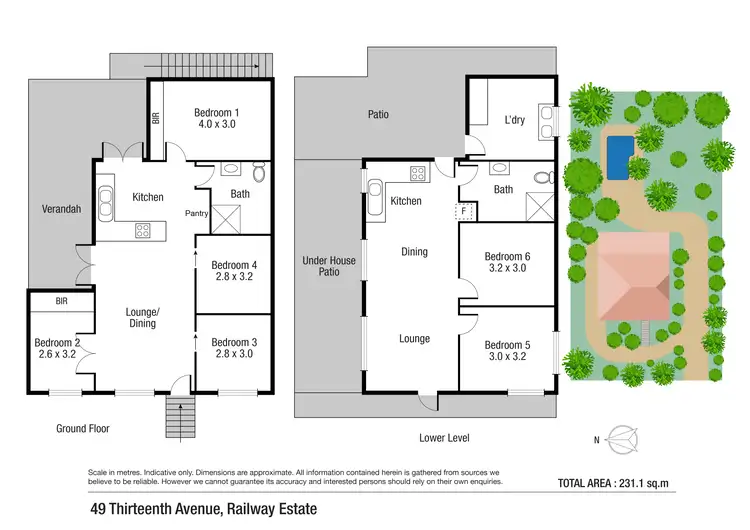Floorplan of Homely house listing, 49 Thirteenth Avenue, Railway Estate QLD 4810