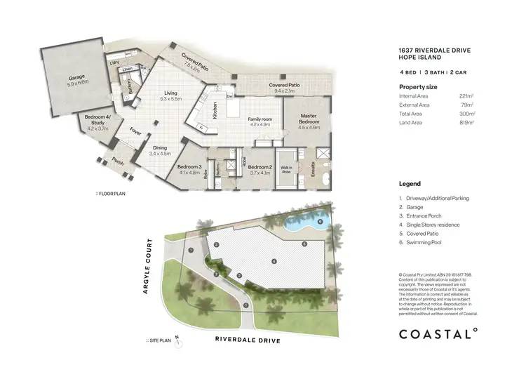 Floorplan of Homely house listing, 1637 Riverdale Drive, Hope Island QLD 4212
