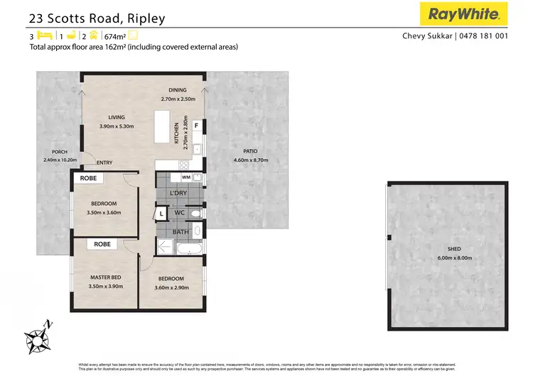 Floorplan of Homely house listing, 23 Scotts Road, Ripley QLD 4306