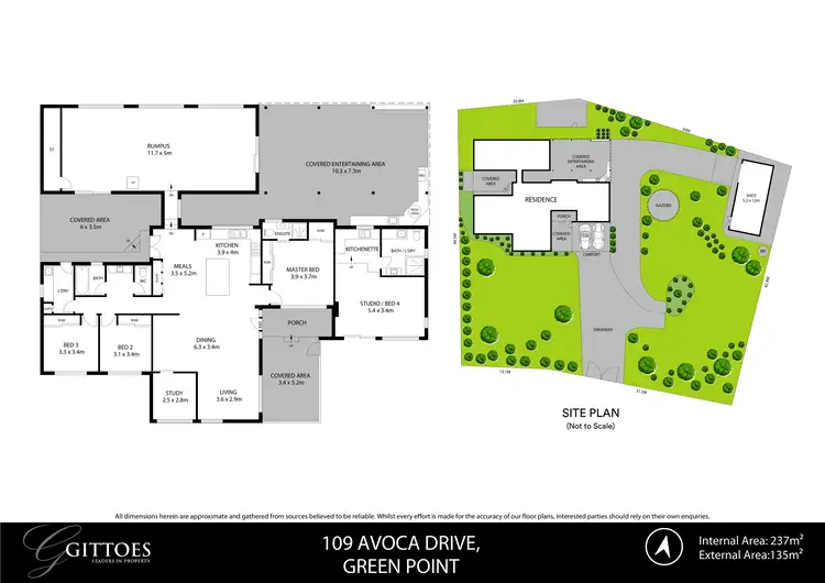 Floorplan of Homely house listing, 109 Avoca Drive, Green Point NSW 2251