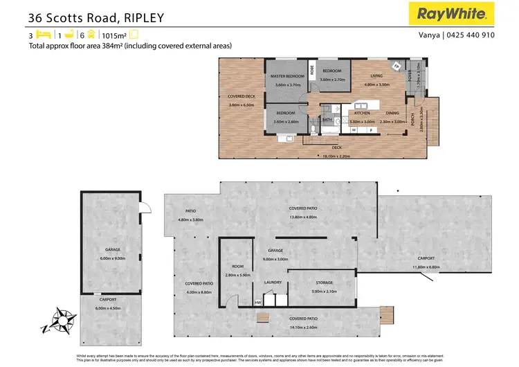 Floorplan of Homely house listing, 36 Scotts Road, Ripley QLD 4306