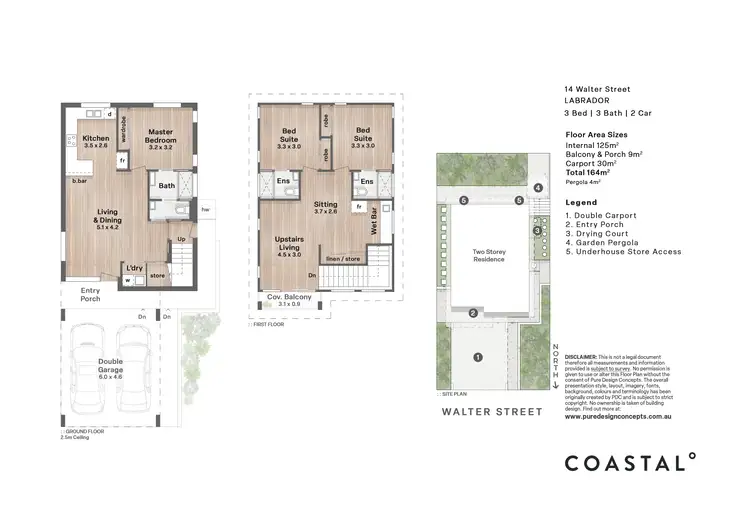 Floorplan of Homely house listing, 14 Walter Street, Labrador QLD 4215