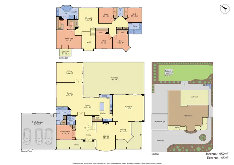 Floorplan of Homely house listing, 23 Claremont Way, Lysterfield VIC 3156