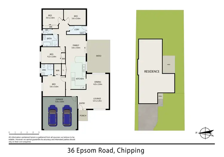 Floorplan of Homely house listing, 36 Epsom Road, Chipping Norton NSW 2170