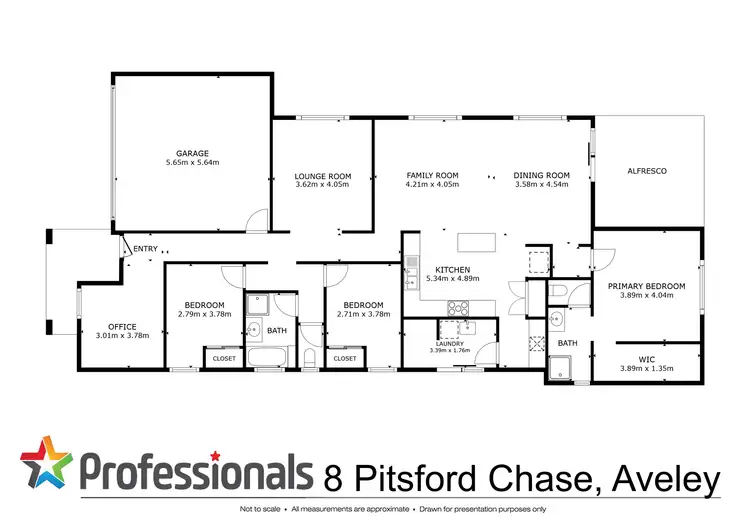 Floorplan of Homely house listing, 8 Pitsford Chase, Aveley WA 6069
