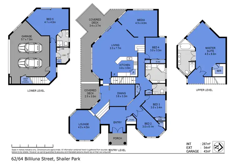 Floorplan of Homely house listing, 62-64 Billiluna Street, Shailer Park QLD 4128