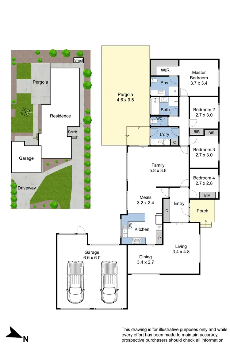 Floorplan of Homely house listing, 27 Bramley Crescent, Wheelers Hill VIC 3150