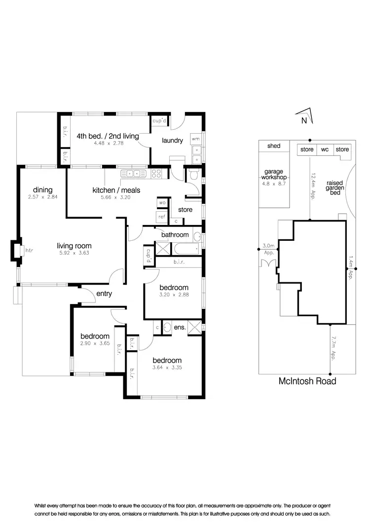 Floorplan of Homely house listing, 60 McIntosh Road, Altona North VIC 3025