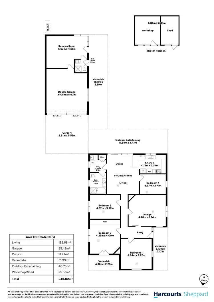 Floorplan of Homely house listing, 10 Glenunga Avenue, Glenunga SA 5064