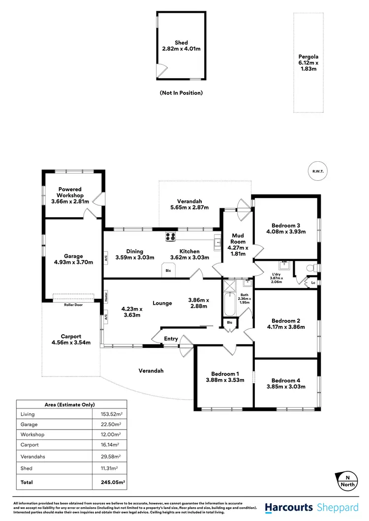 Floorplan of Homely house listing, 3 Scott Street, Tranmere SA 5073