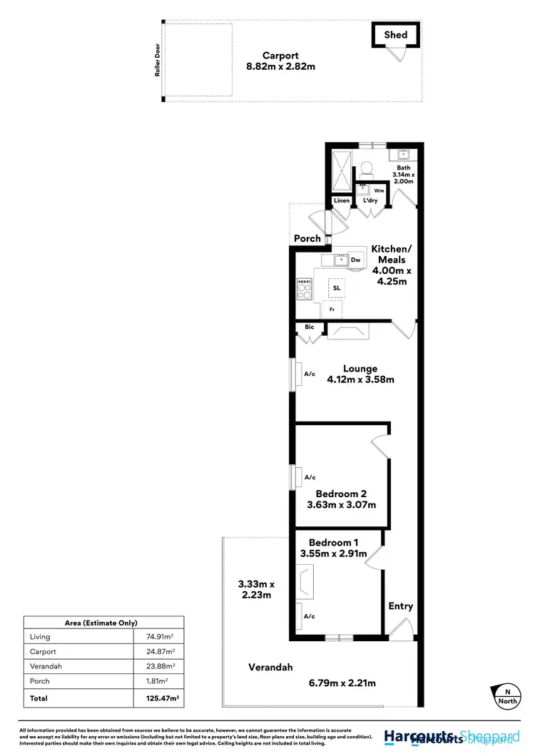 Floorplan of Homely house listing, 36 East Pde, Kingswood SA 5062