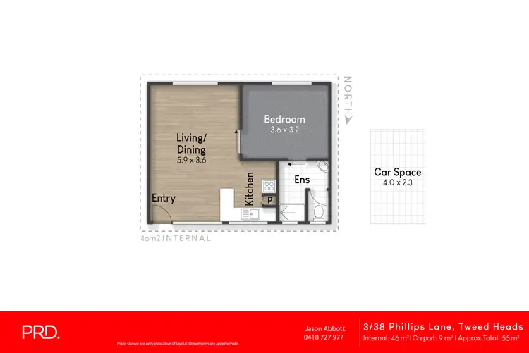 Floorplan of Homely apartment listing, 3/38 Phillips Lane, Tweed Heads NSW 2485