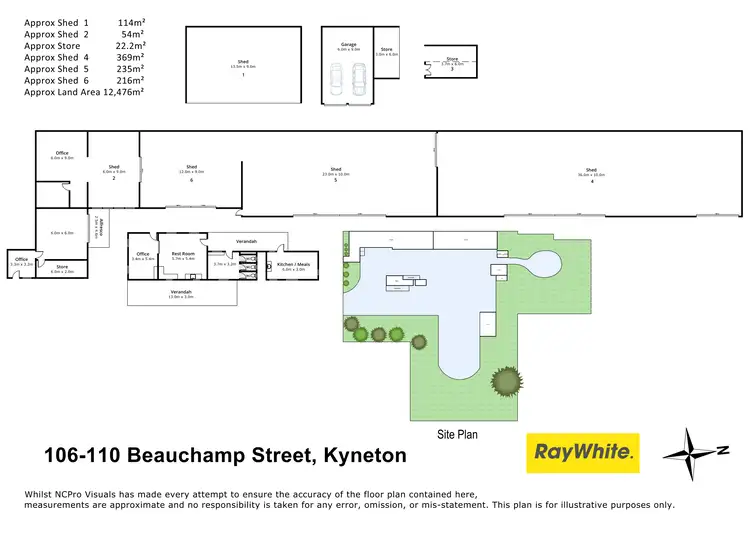 Floorplan of Homely land listing, 106-110 Beauchamp Street, Kyneton VIC 3444
