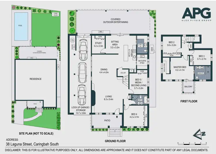 Floorplan of Homely house listing, 38 Laguna Street, Caringbah South NSW 2229