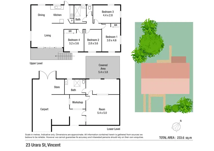 Floorplan of Homely house listing, 23 Urara Street, Vincent QLD 4814