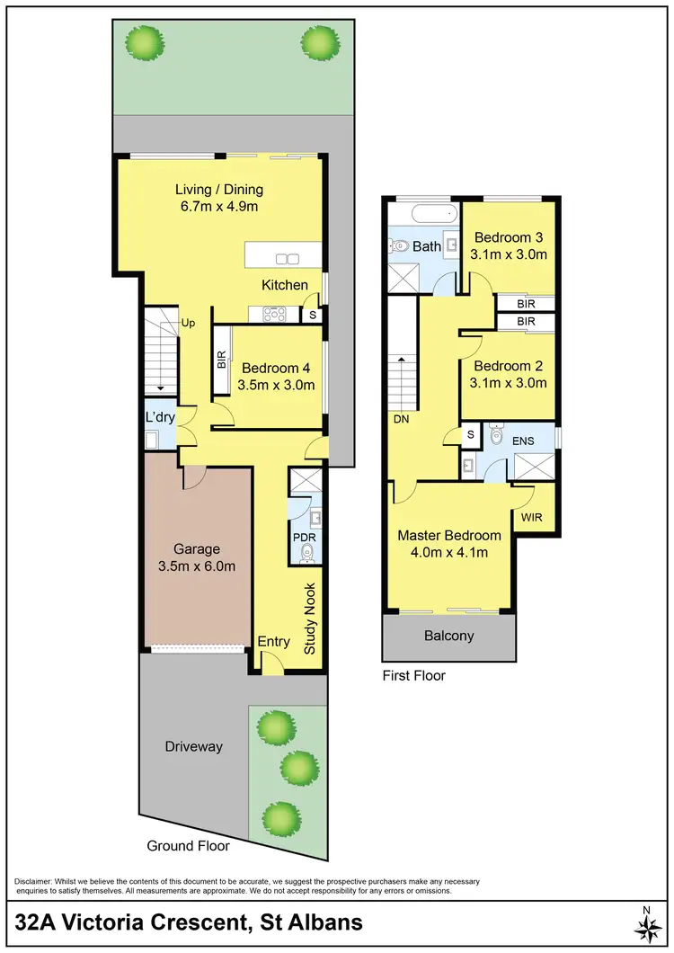 Floorplan of Homely house listing, 32A Victoria Crescent, St Albans VIC 3021