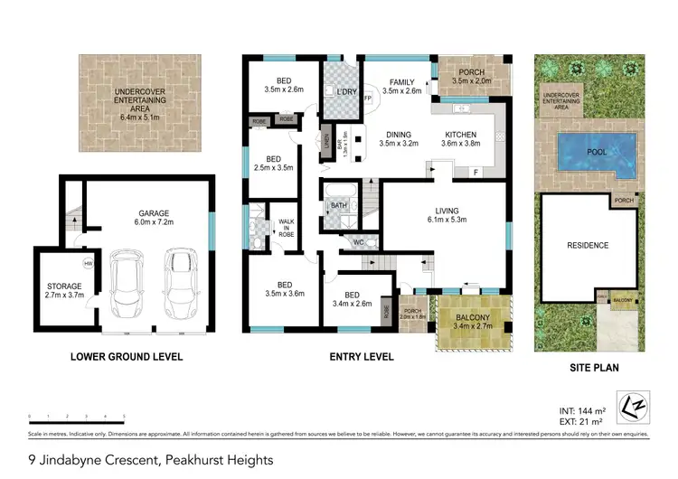 Floorplan of Homely house listing, 9 Jindabyne Crescent, Peakhurst Heights NSW 2210