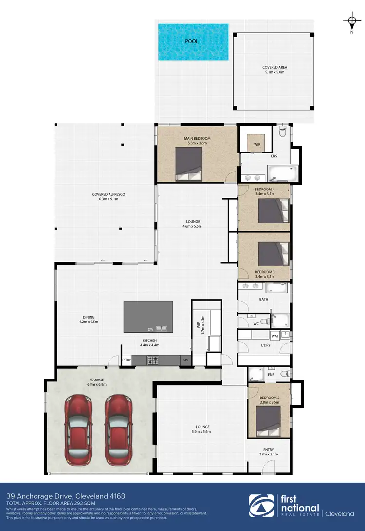 Floorplan of Homely house listing, 39 Anchorage Drive, Raby Bay QLD 4163
